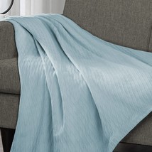 Diamond Weave Blanket, 100% Cotton Cover for Home - £39.96 GBP