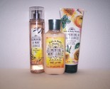 Bath & Body Works Clementine & Mint Leaves 3 Piece Set - Cream, Lotion , Mist - $36.99