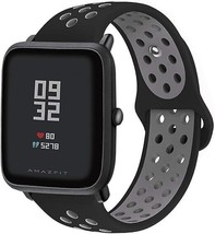 Amazfit BIP Silicone Soft Sport 20mm Band Smart Watch 1608 &amp; Charger 1st version - £19.84 GBP