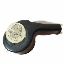 Dragnet Official Jack Webb Toy Whistle Black Plastic Vintage 1960s - £11.46 GBP