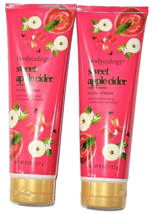 2 Pack Bodycology Sweet Apple Cider Body Cream Moisturizing Rich Butter Complex - £16.80 GBP