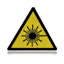 Laser Safety Warning Hard Enamel Pin - £7.98 GBP