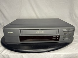 Magnavox VCR Video Recorder 4 Head VR931AT23 With AV Cables Tested &amp; Works - $45.00