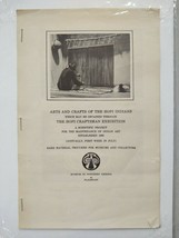 Arts and Crafts of the Hopi Indians Craftsman Exhibition July 1929 Arizona - £11.67 GBP