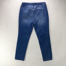 Sonoma Curvy Straight Jeans Womens 12 High Rise Stretch Denim Pants 32x28 - £11.85 GBP