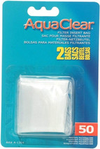 AquaClear Filter Insert Nylon Media Bag 50 gallon - 12 count AquaClear Filter In - £25.48 GBP