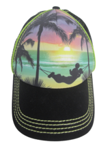 Disney Mickey Mouse Ball Cap Trucker Hat adult snapback adjustable Hawaiian Luau - £15.81 GBP