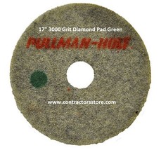 17&quot; Diamond Set 800, 1500 &amp; 3000 Grit Polishing Cleaning Pad - £202.75 GBP
