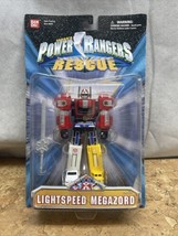 1999 Bandai Mighty Morphin Power Rangers Rescue Lightspeed Megazord JD - £99.16 GBP