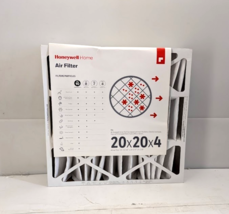 Honeywell Home Air Filter 20 x 20 x 4 Pleated Furnace MERV 12 FPR 10 Air... - $23.72