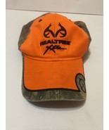 TEAM REALTREE BALL CAP ORANGE AND CAMOUFLAGE  Adjustable HAT - $12.86 CAD