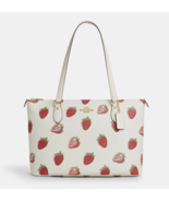 COACH Gallery Tote Bag In Strawberry Print ~NWT~ CAR34 - $212.85