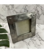 Vintage Y2k Silver Tone Heart Hammered Metal Picture Frame 3.5x3.5 Cotta... - €22,07 EUR