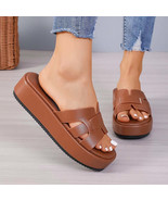 Open Toe Platform Sandals - $54.79 CAD
