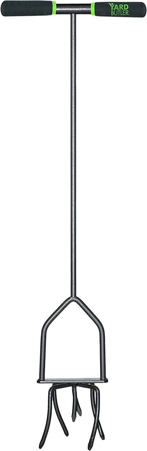 Yard Butler Twist Tiller garden cultivator &amp; hand tiller heavy duty gard... - $58.99