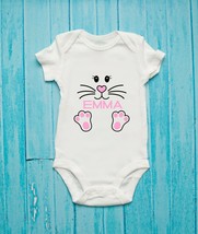 Easter Bunny Personalized Baby Bodysuit - £10.36 GBP