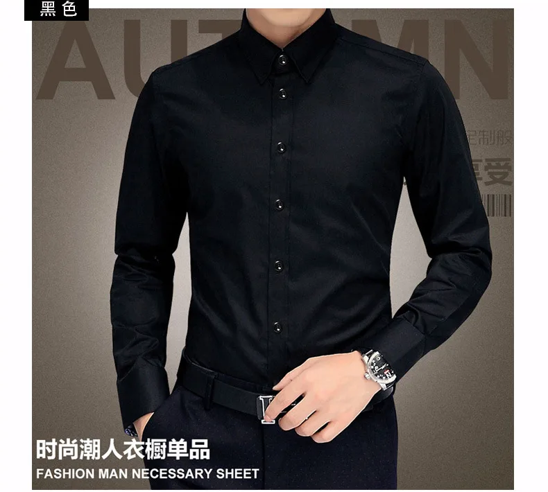 Plus Size 5XL 2023 New Men&#39;s  Shirts Wedding Dress Long Sleeve Shirt Silk Tuxedo - $67.41