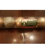 Christmas Tree  Ornaments Large Size Pk Of 12 (Gold/Bronze)-Brand New-SH... - €22,25 EUR
