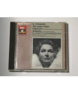 Elisabeth SCHWARZKOPF R. STRAUSS Four Last Songs ACKERMANN CD Vier letzt... - £13.74 GBP