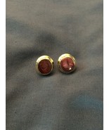 Costume Jewelry Purple Earrings *Pre-Owned* u1 - $10.85 CAD