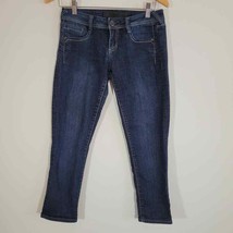 Bebe Dark Wash Skinny Jeans - Size 26 - £17.80 GBP