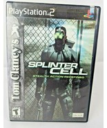 PS2 Tom Clancy&#39;s Splinter Cell Video Game Pre-owned - £5.98 GBP
