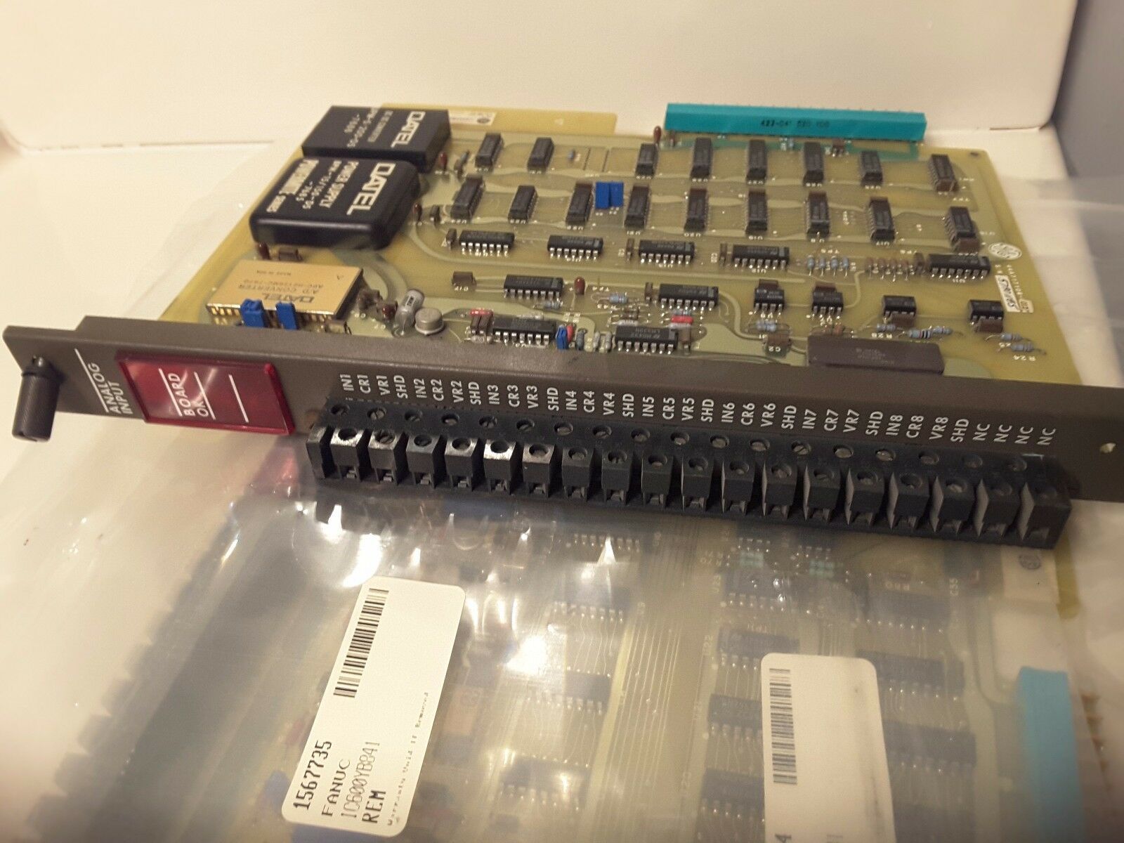 Primary image for GE FANUC INPUT MODULE IC600YB841B  New Old Stock Sale $199
