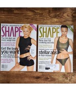 2 Shape Magazine July, August 2001 Nathalia Costa, Tatiana Z Cove Womens... - $22.00