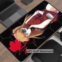Waifu Asuka Desk Mat Ecchi Anime Manga Evangelion Medium Game Keyboard M... - $21.99