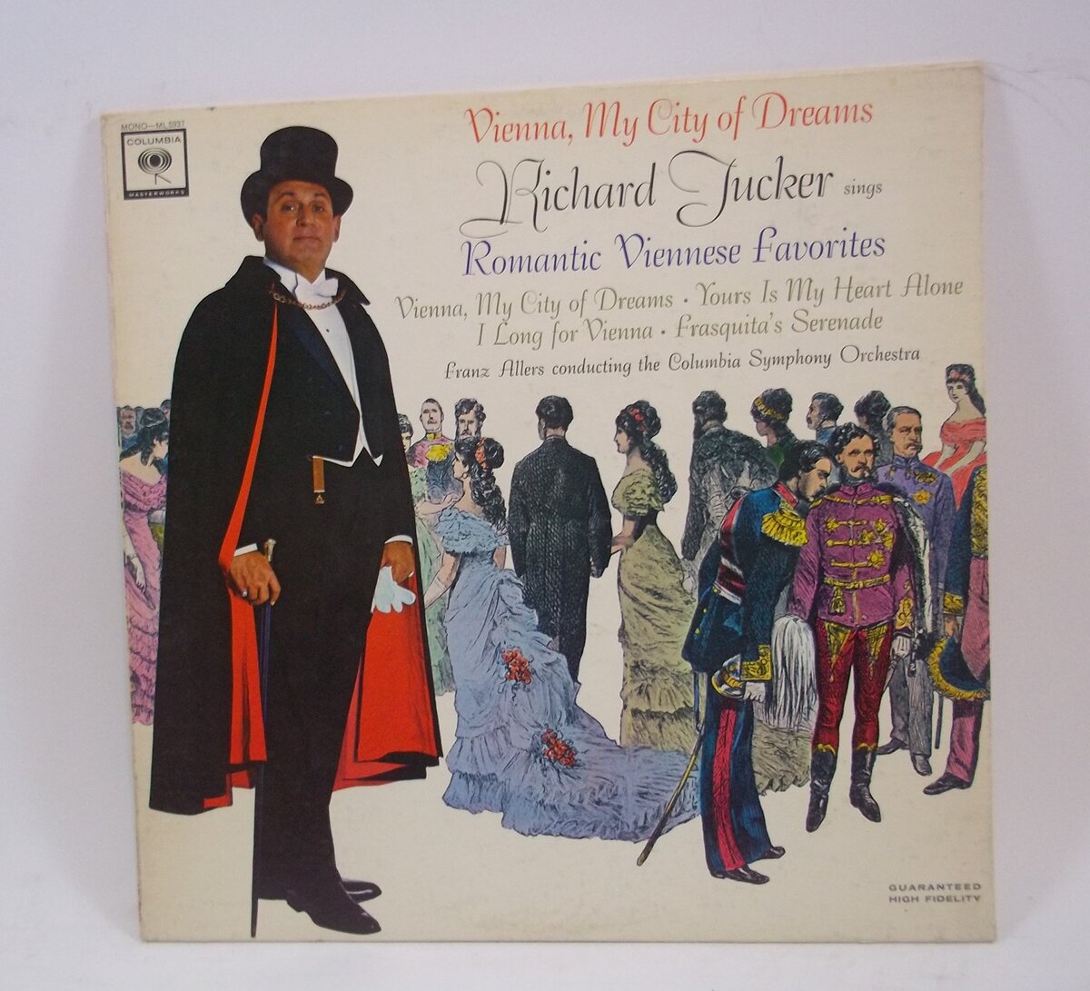 Vienna, My City of Dreams: Richard Tucker Sings Romanitc Viennese Favori... - $8.77