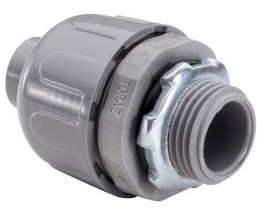 2 Liquid type 2&quot; Straight Connector 2 inch Non Metallic Grey Nylon TOPAZ... - $31.48