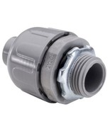 2 Liquid type 2&quot; Straight Connector 2 inch Non Metallic Grey Nylon TOPAZ... - $44.15 CAD