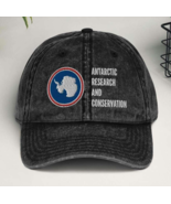 Antarctica Emblem Patch Vintage Baseball Cap Polar Science Research Cons... - $42.69 CAD