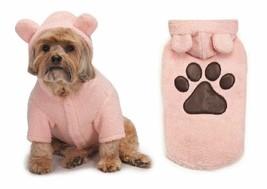 Pink Elements Cuddle Bear Jackets For Dogs Hoodie With Ears &amp; Pawprint D... - €22,29 EUR