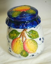 Canister Storage Jar Avocado Designs a - £13.25 GBP