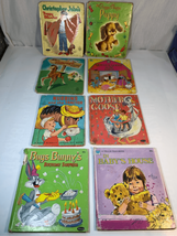 Children’s Book Lot-40s/50s/70s Assorted Lot of 8-Whitman Rand McNally Vintage - £12.08 GBP