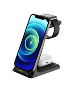 15W Wireless Charger Stand 3in1 Charging Station For Apple iWatch iPhone... - £14.91 GBP