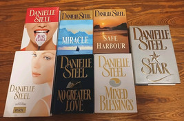 Lot of 7 Danielle Steel Books Hardcover with Dust Jackets Vintage &amp; Mode... - $33.85