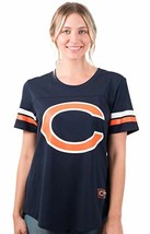 NFL Chicago Bears SHORT SLEEVE T-SHIRT Jock Crew MEDIUM NWT WOMEN&#39;S NEW - £13.27 GBP
