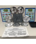 VINTAGE 1994 MATTEL INCREDIBLE EDIBLES 8 MOLD TRAYS Menus Instructions C... - $12.59