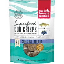 Honest Kitchen Dog Superfood Grain Free Cod Blueberry 3oz. - £9.51 GBP