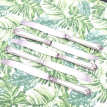 Set 5 Rogers STARLIGHT 50's International Reinforced Plate Flatware Dinner Knife - $37.39