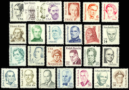 1844-69 Great Americans Series of 26 Mint NH Stamps - Stuart Katz - £12.74 GBP
