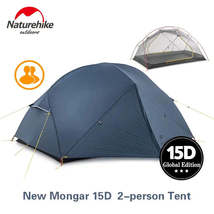 Naturehike Mongar 2 Person Ultralight Double Layer Waterproof Camping Tent with  - £177.17 GBP+