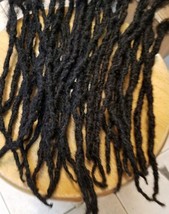 100% Menschenhaar Sperren Handgefertigt Dreadlocks 60 Teile bis Zu 8 &quot; -... - $292.06