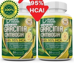 120 Capsules Bottles 2X 3000mg Weight Loss Diet Daily Garcinia Cambogia Hca 95% - £15.84 GBP