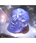 HAUNTED AMETHYST SKULL OF ECHOING KINGS EXTREME MAGICK SCHOLAR CASSIA4 - $437.77