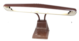 Vtg 70s Mid Century Modern MCM Adjustable Goose Neck Drafting Table Lamp... - £59.17 GBP