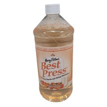 Mary Ellens Best Press Starch Peaches Cream Clear Sizing Alternative Iron - £15.98 GBP