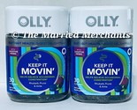 2 - Olly Keep It Movin Gummies with Laxative Herbs 30 each 7/2024 FRESH!! - £14.04 GBP